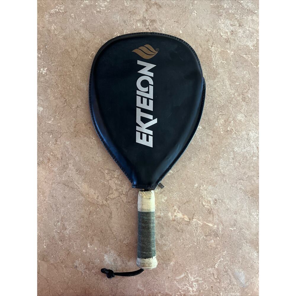 ✔️Ektelon Axis Graphite | Ektelon Racquetball Racquet w/ Black Zipper Case